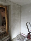 Wall insulation from cold room